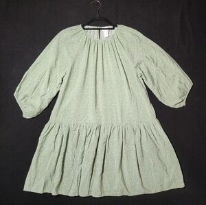 H&M Floral Loose Fit Dress Boho Cottagecore Prarie Festival